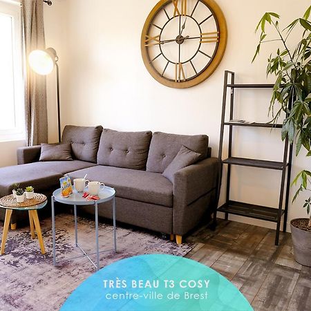 Apartament Kailhenn: Joli T3 Cosy, Bien Equipe, Proche Tram Brest Zewnętrze zdjęcie